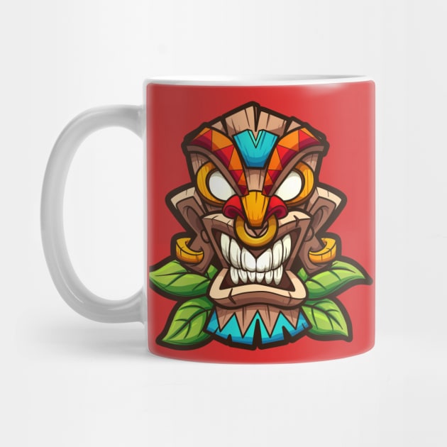 Tiki Mask by memoangeles